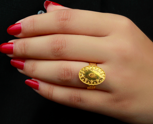 21-Karat Gold Turkish Ring